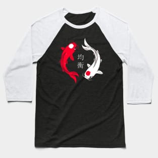 Koi Balance Baseball T-Shirt